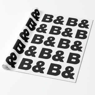 B& WRAPPING PAPER