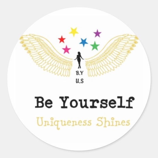 B.Y-U.S (Women) Classic Round Sticker