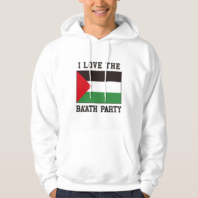 Ba’ath Party Flag Hoodie (Front)