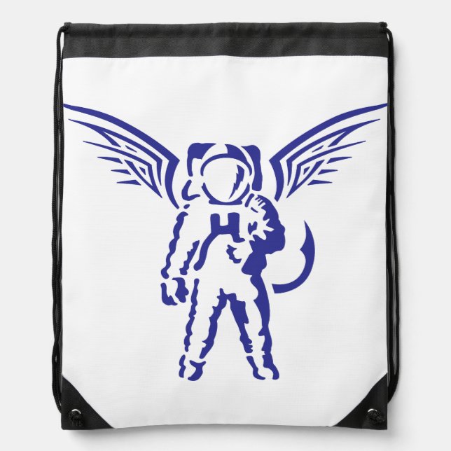 BA Backpack. Drawstring Bag (Front)