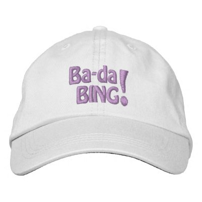 BA-DA BING! cap | Zazzle