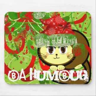 Ba Humbug Cat - Customized Mouse Pad