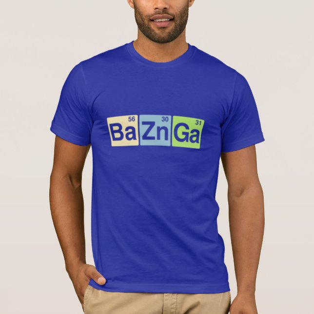 Ba-Zn-Ga T-Shirt (Front)