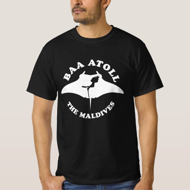 Baa Atoll Scuba Diving T-Shirt (Front)