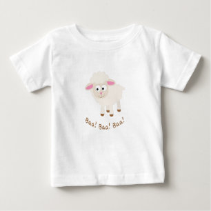 Baa! Baa! Baa! Cute Little Lamb Baby T-Shirt