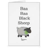 Baa Baa Black Sheep (Front)