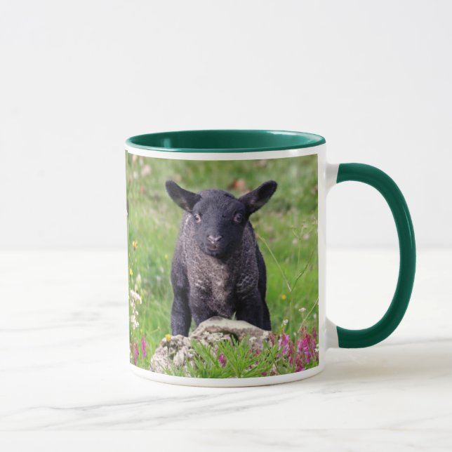 Baa-Baa Black Sheep Mug (Right)