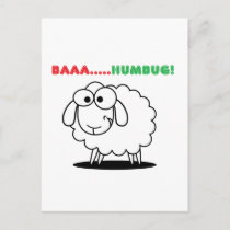Baa....Humbug! Postcard
