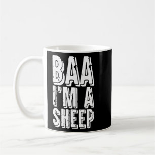 Baa I'm A Sheep Farmer Sheep Costume Coffee Mug