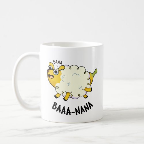 Baa_nana Funny Banana Puns  Coffee Mug