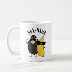 Baa-nana Funny Banana Puns  Coffee Mug