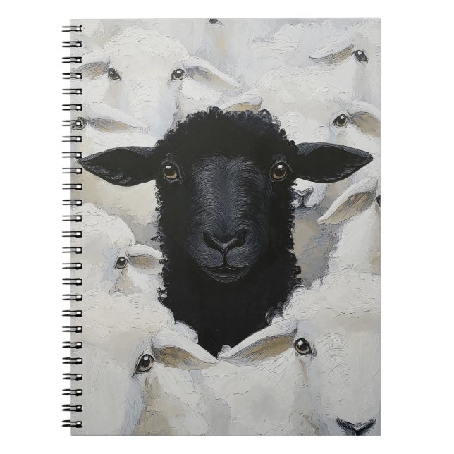 Baa-tle of Individuality Notebook (Front)