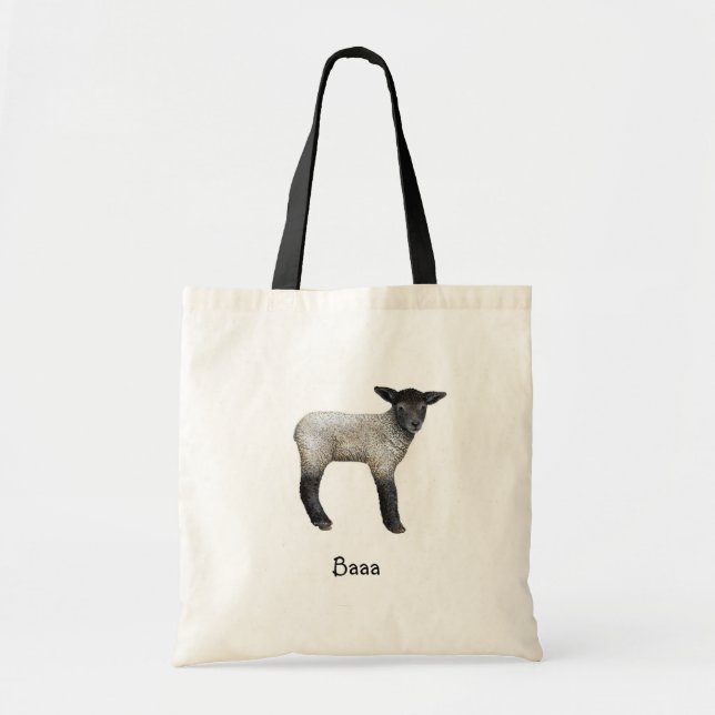 Baaa Tote Bag (Front)