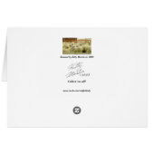 Baaaaa!- Keep in Touch! Cards (Back Horizontal)