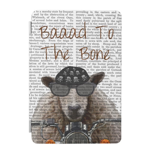 Baaad To the Bone iPad Mini Cover (Front)