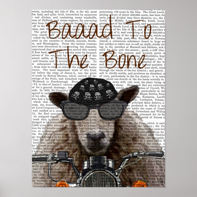 Baaad To the Bone Poster (Front)