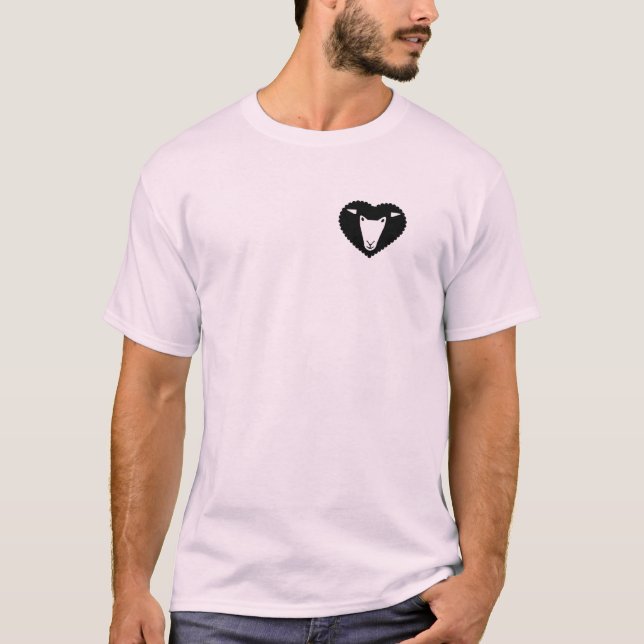 BAAAHS Heart T-Shirt (Front)