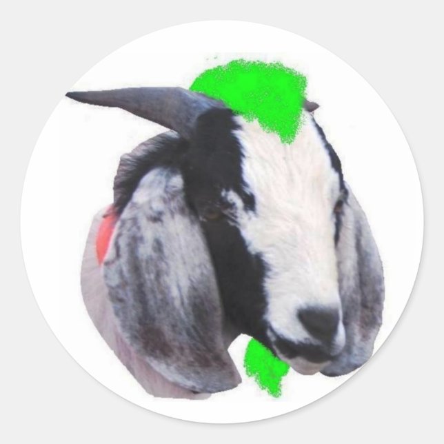 Baad Goat Sticker (Front)