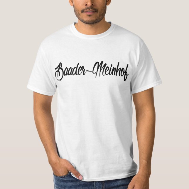 Baader-Meinhof Phenomenon T-Shirt (Front)
