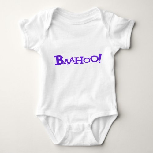 baahoo baby bodysuit