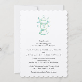 Baal Stamp Style  Invitation