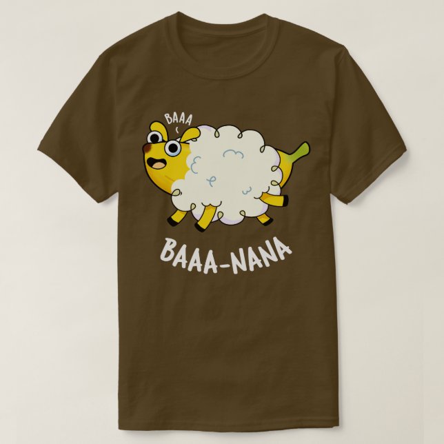 Baanana Funny Banana Puns 3 T-Shirt (Design Front)