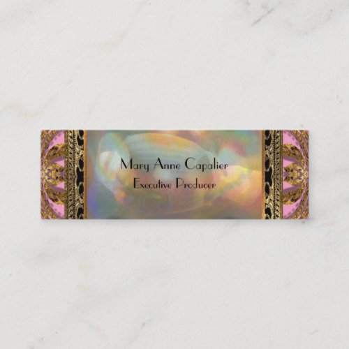 Baarnetscue Elegant Skinny Professional Business Card Template