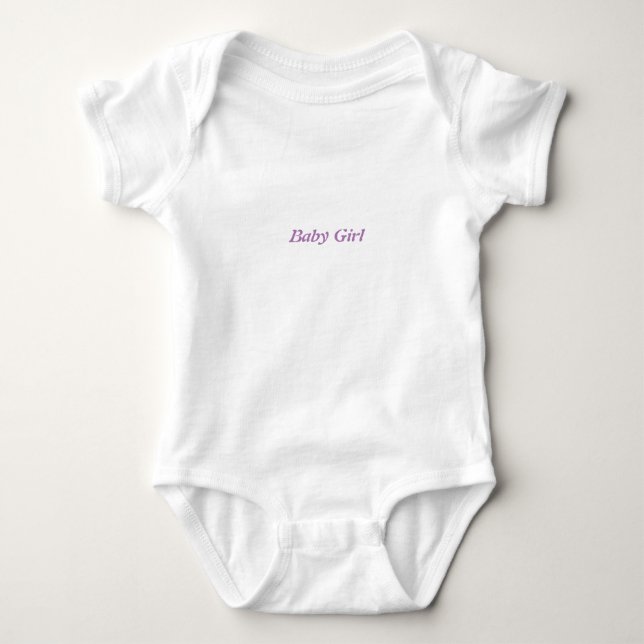 Bab Girl Baby Bodysuit (Front)