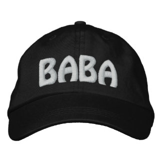 BABA EMBROIDERED BASEBALL CAP