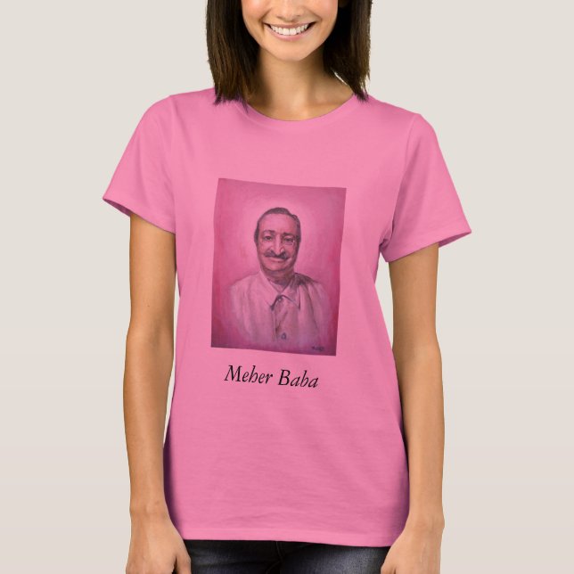 Baba in Pink, Long-sleeve T-Shirt (Front)