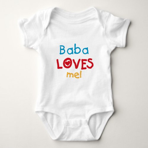 Baba Loves Me T_shirts and Gifts