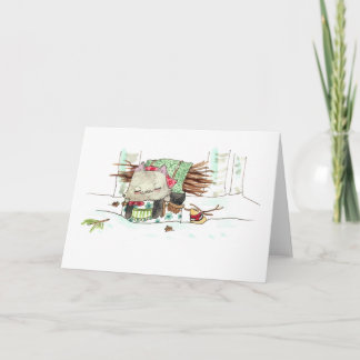 Baba Mouse Greeting Card