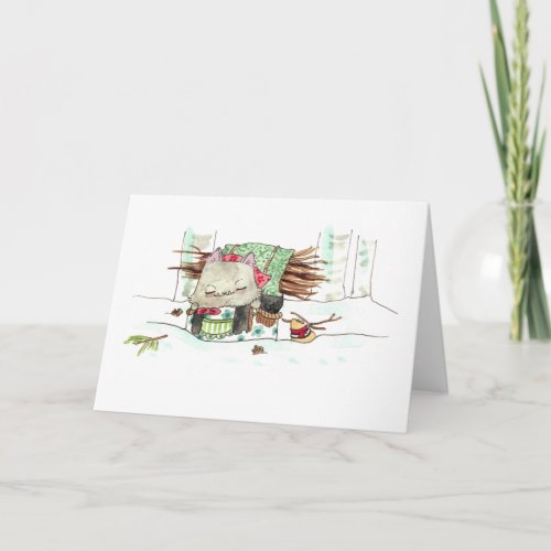 Baba Mouse Greeting Card