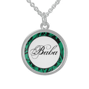 Baba Sterling Silver Necklace