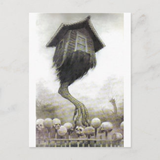 Baba Yaga Postcard