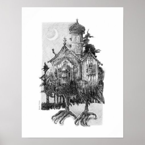 Baba Yaga Poster Zazzle