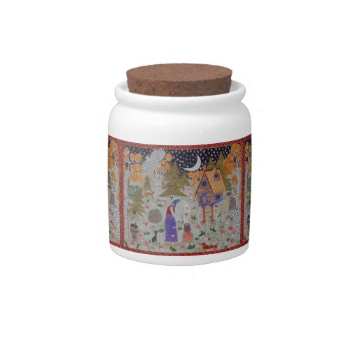 Baba Yagas Enchanted Forest Candy Jar