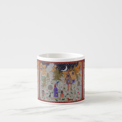 Baba Yagaâs Enchanted Forest Espresso Cup