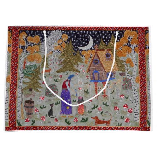 Baba Yagas Enchanted Forest  Large Gift Bag