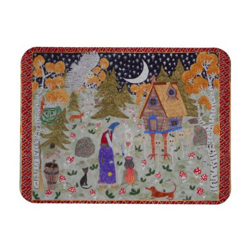 Baba Yagas Enchanted Forest Magnet