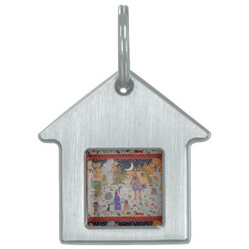 Baba Yagas Enchanted Forest Pet ID Tag