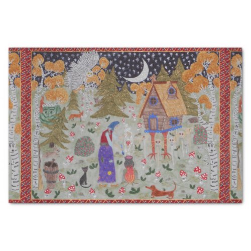 Baba Yagas Enchanted Forest  Tissue Paper