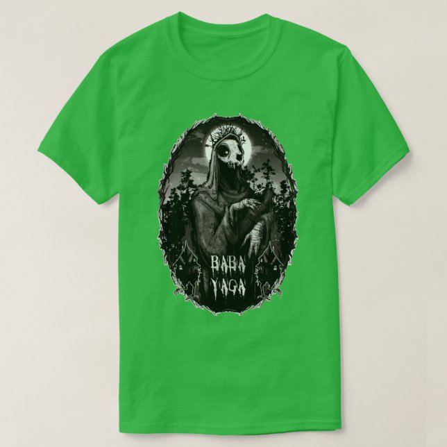 Baba Yaga T-Shirt (Design Front)