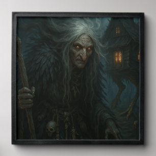 Baba Yaga's Enchanted Forest Peel And Stick Photo Tile