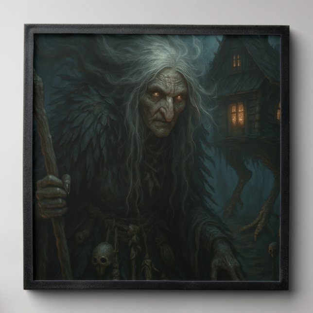 Baba Yaga's Enchanted Forest Peel And Stick Photo Tile (Front Set)