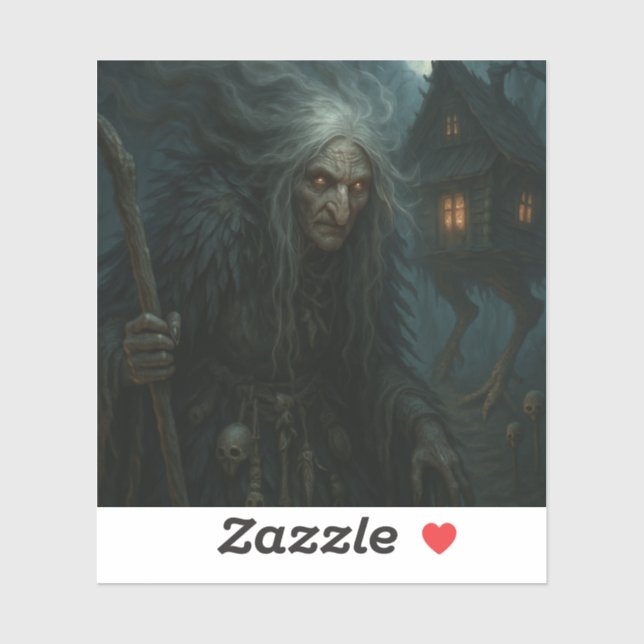 Baba Yaga's Enchanted Forest Sticker (Sheet)