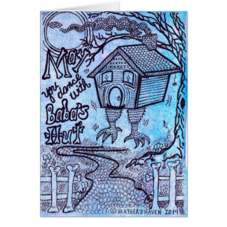 Baba Yaga's Hut Cards