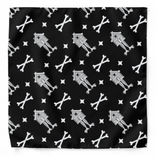Baba Yaga's Hut Folk Horror Fairy Tale  Bandana