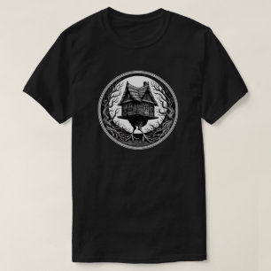 Baba Yaga's Hut Spooky Fairy Tale T-Shirt