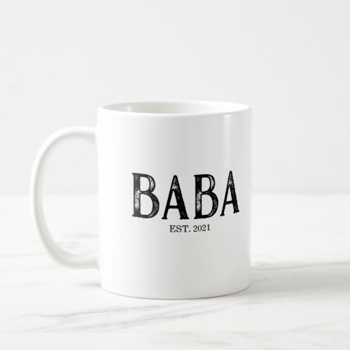Baba Year Established Coffee Mug